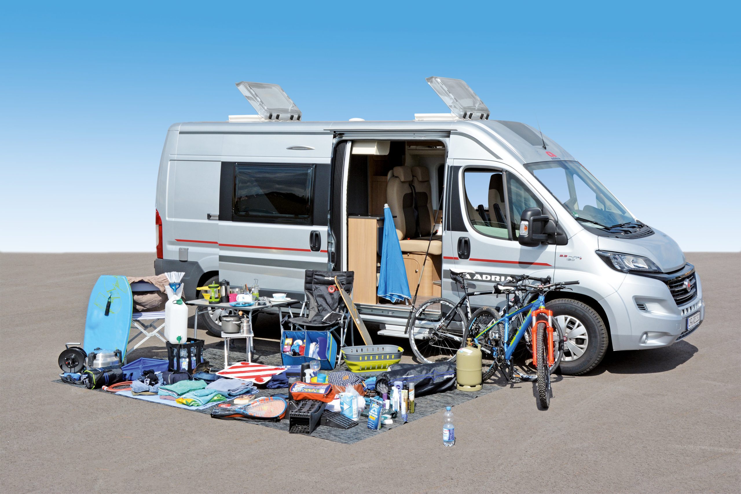 Checkliste: Wohnmobil beladen