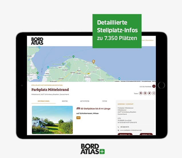 Ausführliche Stellplatz-Details zu jedem Stellplatz
