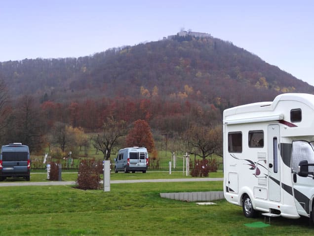 Wohnmobilstellplatz an der Therme Beuren