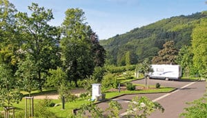Bayerische Rhön Stellplatz Schlosspark König Ludwig.