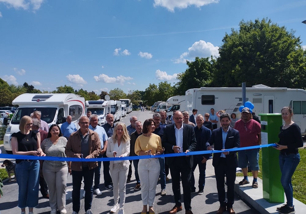 Camping-Car Park: Eröffnung erster Standort in Deutschland.