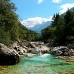 Soca-Tal in Slowenien.