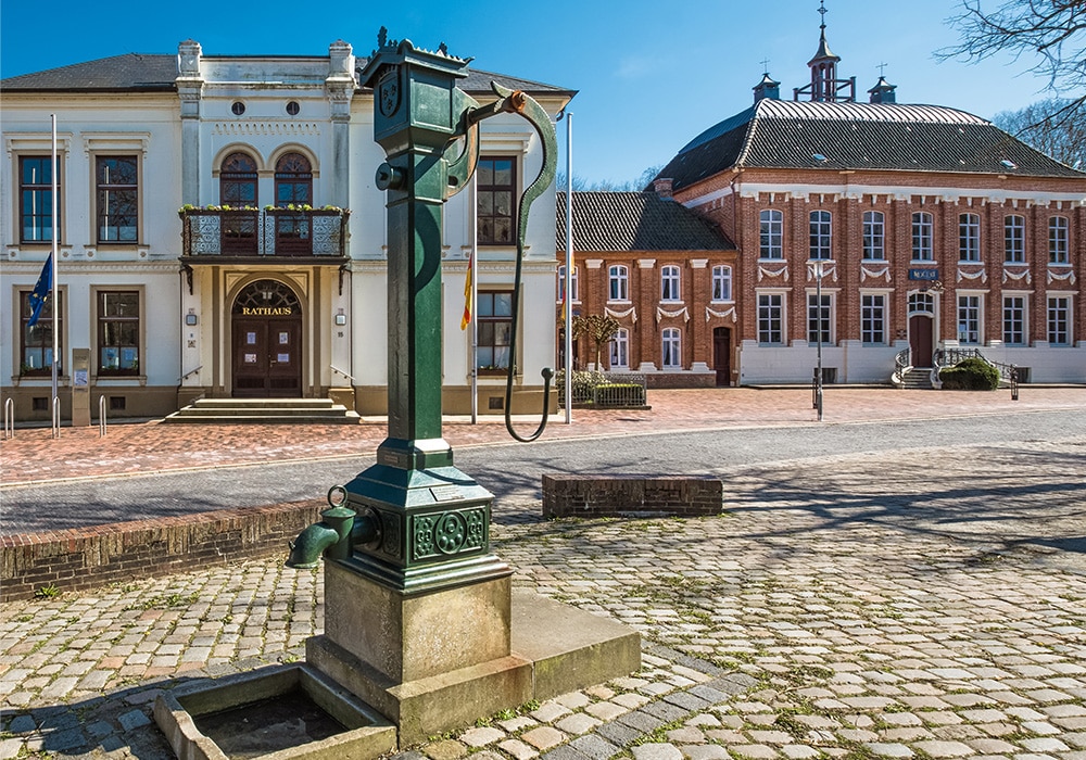 Marktplatz in Norden-Norddeich