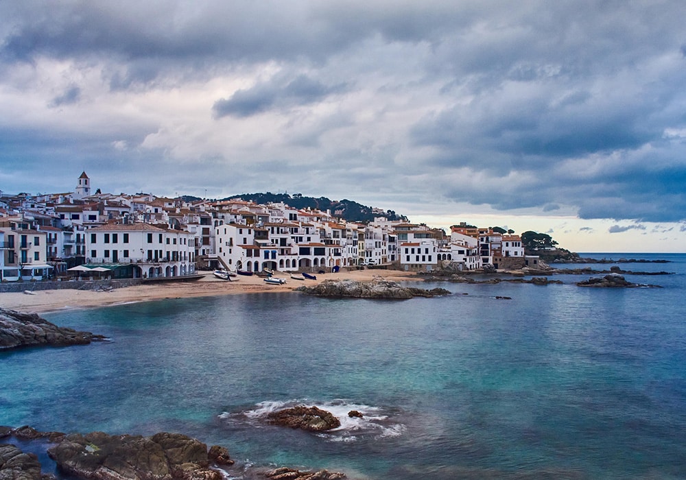 Calella de Palafrugell an der Costa Brava in Italien
