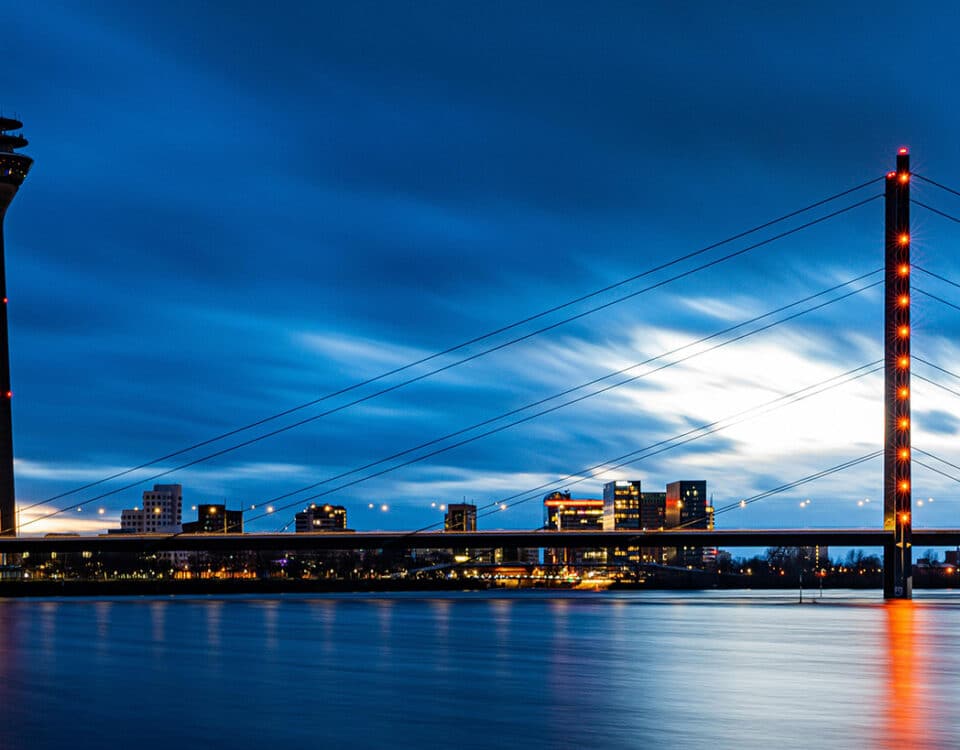 Düsseldorf in Deutschland.