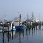 Hafen mit Booten in Kerteminde.