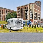 Stellplatz Camping an der Oder in Polen