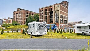 Neuer Stellplatz am Polenmarkt Hohenwutzen