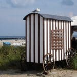 Strand in Damp an der Ostsee.
