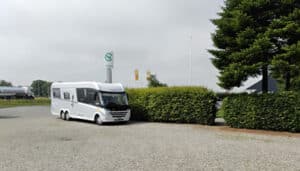 Wohnmobtellplatz in Rødding im Südjütland