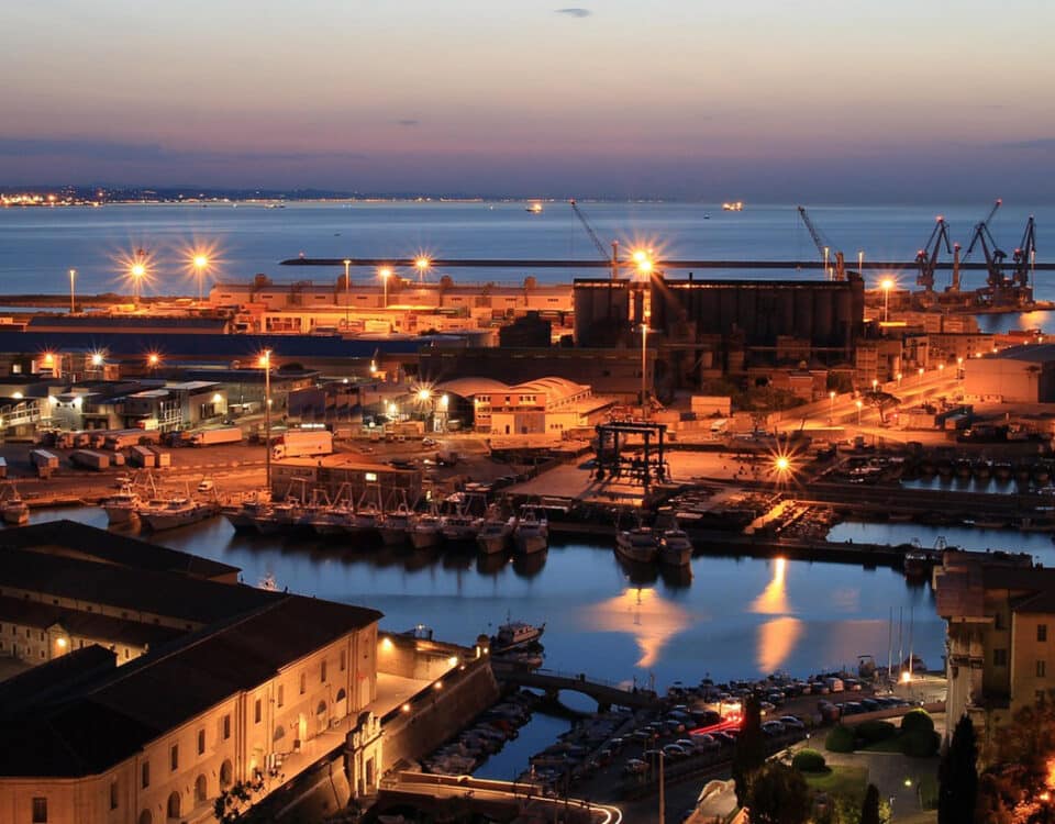 Ancona in Marken in Italien