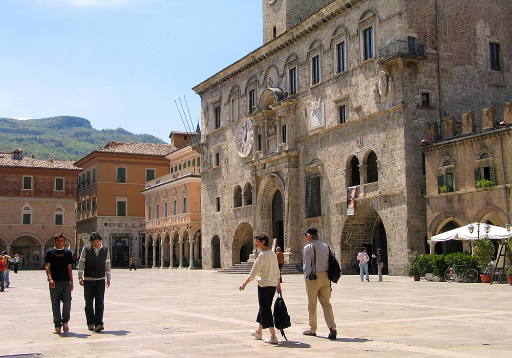 Ascoli Piceno in Marken, Italien