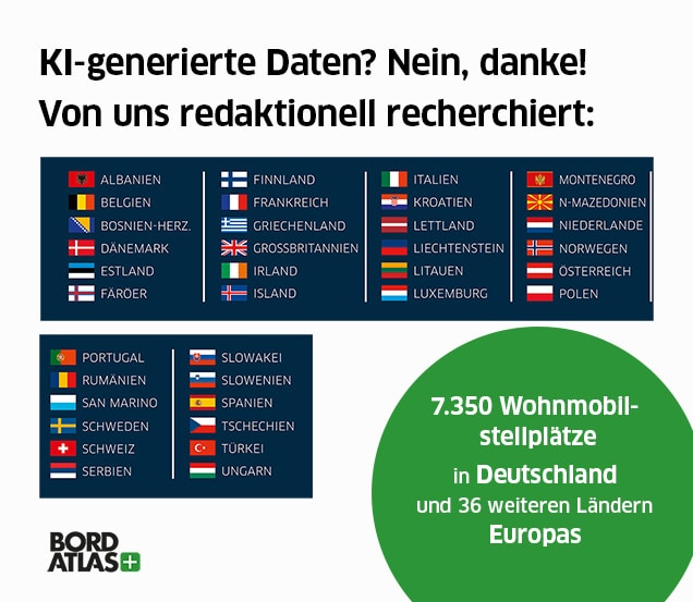 BORDATLAS+ Deutschland und Europa