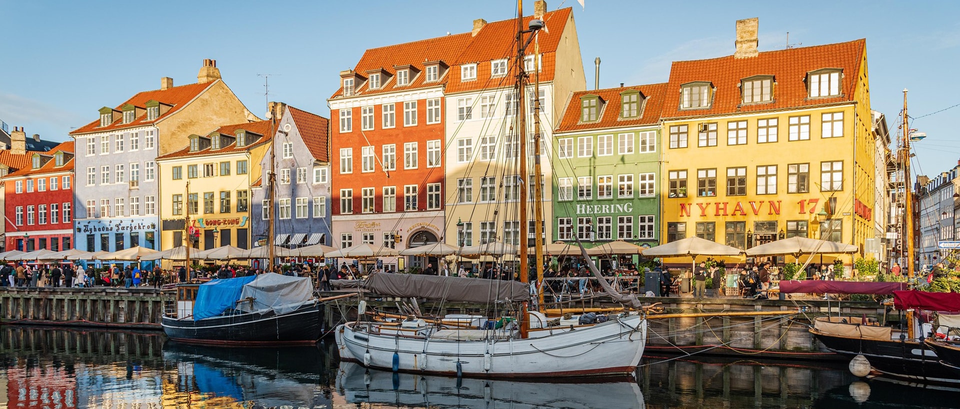 Hafen in Kopenhagen in Dänemark