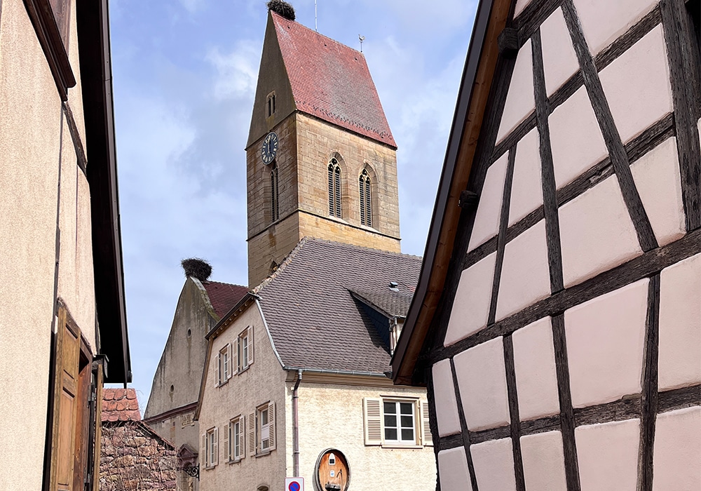 Kirche in Eguisheim