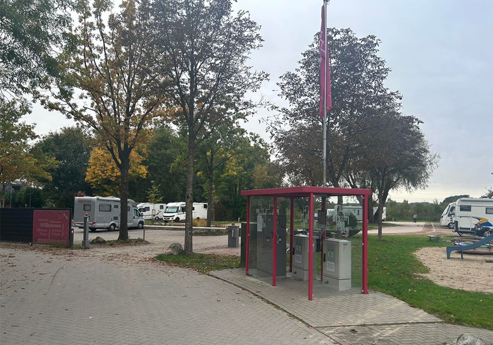 Wohnmobilstellplatz am Krandelbad in Hildeshausen