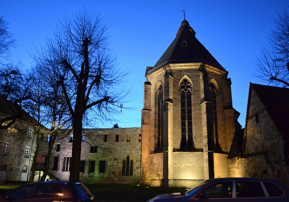 Alsfeld in Hessen: Klostergarten