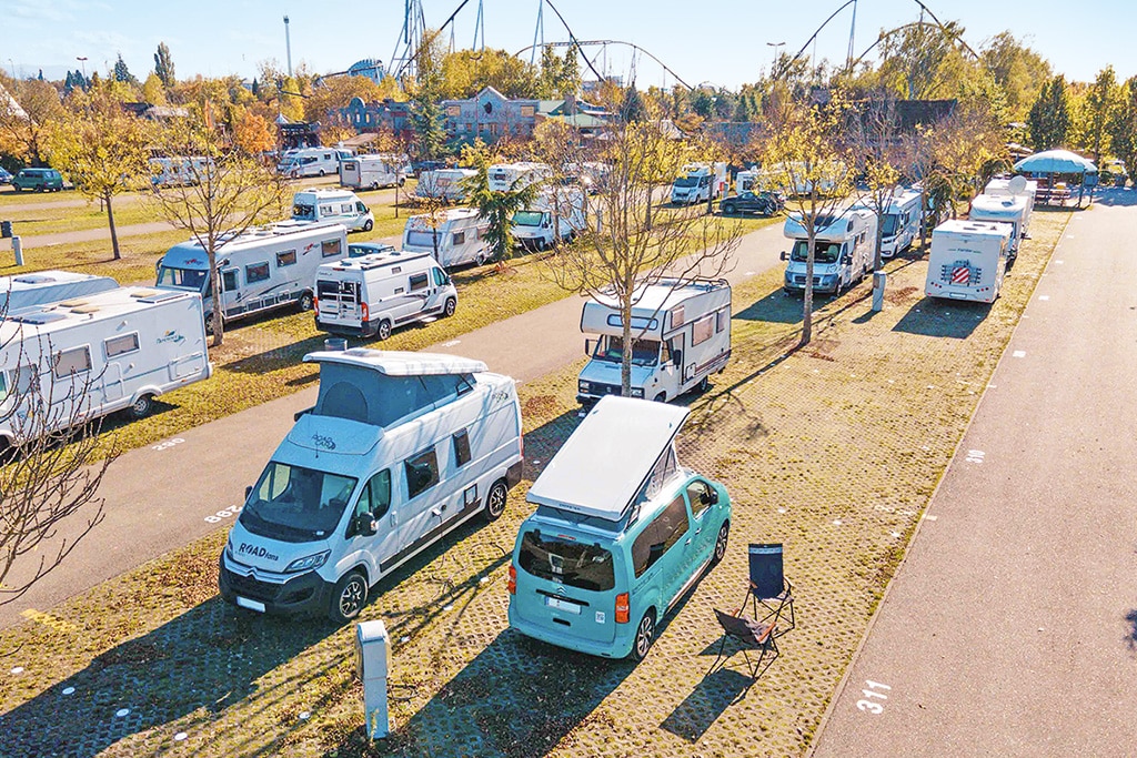 Europa-Park Caravaning: Stellplatz in Rust - Bordatlas