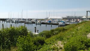 Ringkøbing: Stellplatz an der Marina